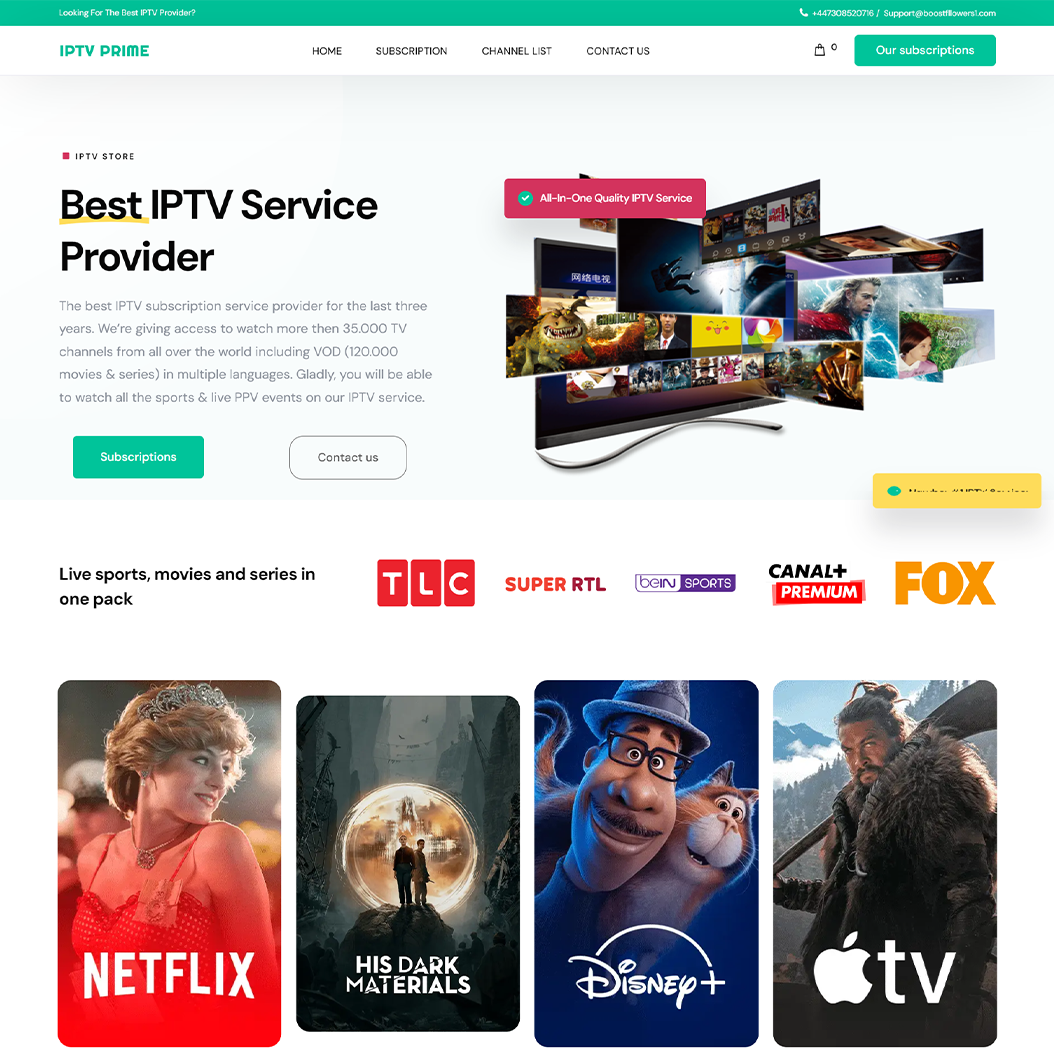 IPTV TEMPLATE 10